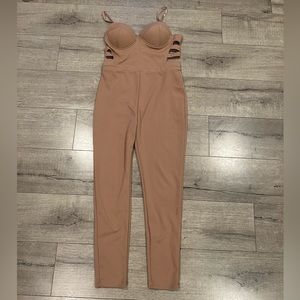 Pantsuit with side cut out